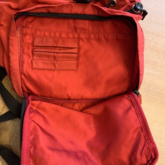 Authentic Preloved Prada Red Backpack Stylish Durable Design - Picture 8 of 10